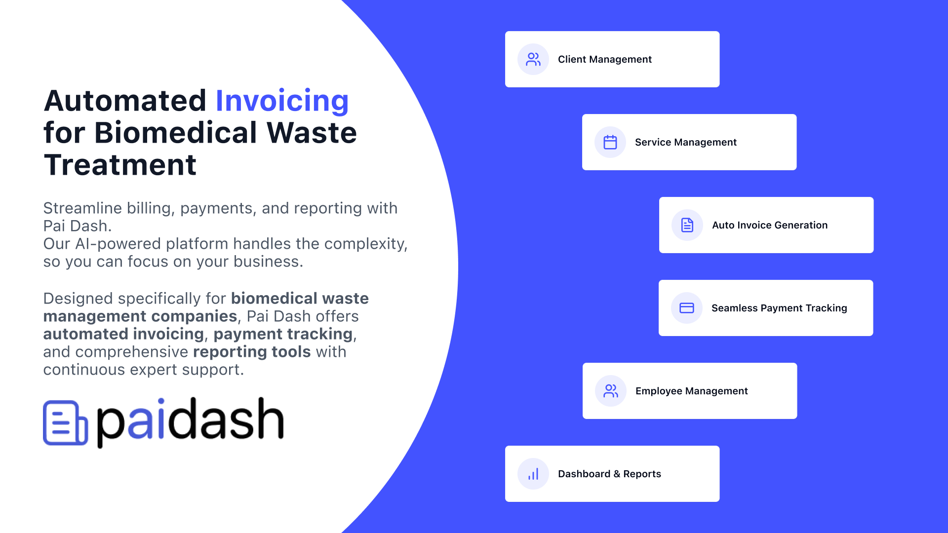 PaiDash — Biomedical Waste Auto-Invoicing